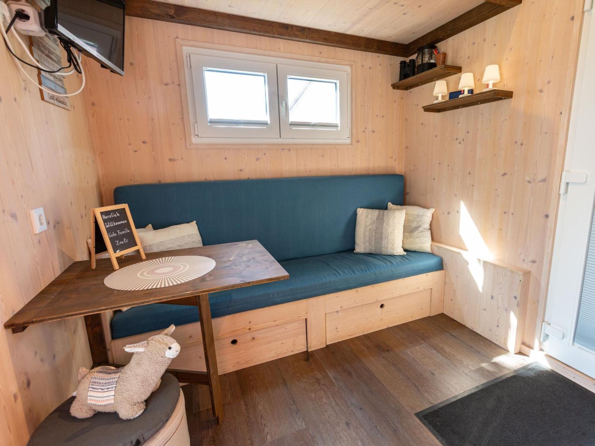 Вилла Tiny House Auf Der Alpaka Farm Rubkow Экстерьер фото